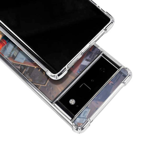 Marvel Spiderman Spidey Sense Google Pixel 6 Clear Case